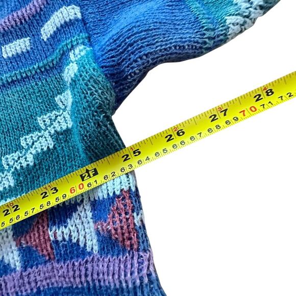 Vintage Union Bay Aztec Pullover Sweater size L - Picture 4 of 5